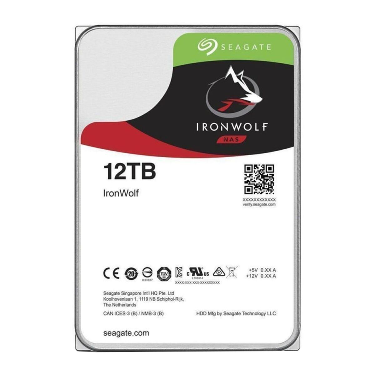 Merevlemez Seagate IRONWOLF NAS 3.5" Sata III